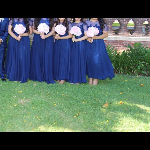 Navy blue dress - Picture 6 of 6